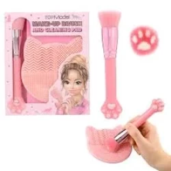 Topmodel Kwast En Cleaning Pad Kitty Beauty And Me Topmodel Kwast En Cleaning Pad Kitty Beauty And Me