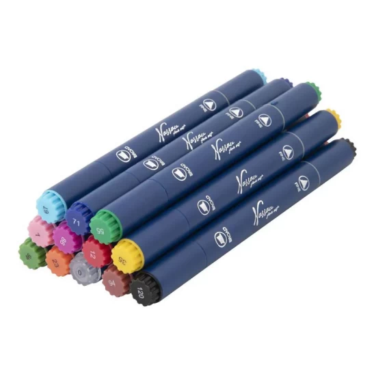Nassau Ronde Dual Markers - 12St.