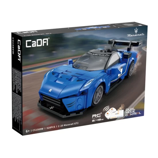 Smart Chassis - Maserati Gt2 320 Pieces Scale 1:20 Size L21 X W11 X H6 Cm Remote Control