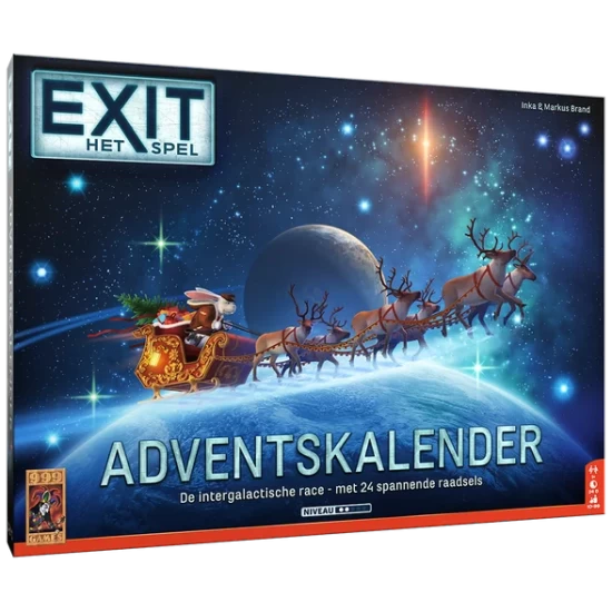 Exit Adventskalender: De Intergalactische Race - Breinbreker Exit Adventskalender: De Intergalactische Race - Breinbreker