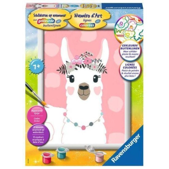 Lama Schilderen Op Nummer
