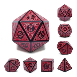 Magic Flame – Red Rpg Dice Set