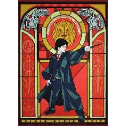 Harry Stained Glass Diamond Dotz: 52X72 Cm Harry Stained Glass Diamond Dotz: 52X72 Cm