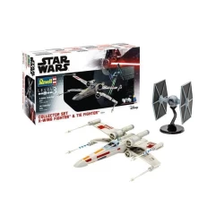 Collector Set X-Wing Fighter + Tie Fighter Revell Modelbouwpakket Met Basisaccessoires Collector Set X-Wing Fighter + Tie Fighter Revell Modelbouwpakket Met Basisaccessoires