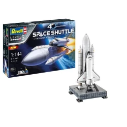 Cadeauset Space Shuttle & Booster Raketten 40Th. Revell Modelbouwpakket Met Basisaccessoires Cadeauset Space Shuttle & Booster Raketten 40Th. Revell Modelbouwpakket Met Basisaccessoires
