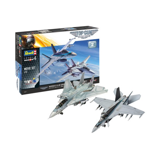 Cadeauset Filmset Top Gun Revell Modelbouwpakket Met Basisaccessoires