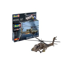 Model Set Ah-64A Apache Revell Modelbouwpakket Met Basisaccessoires