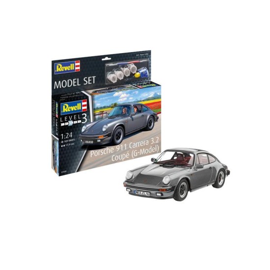 Model Set Porsche 911 Carrera 3.2 Coupe (G-Model) Revell Modelbouwpakket Met Basisaccessoires