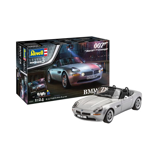 Cadeauset James Bond Bmw Z8 Revell Modelbouwpakket Met Basisaccessoires