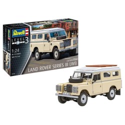 Model Set Land Rover Series Iii Lwb (Commercial) Revell Modelbouwpakket Met Basisaccessoires