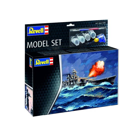 Model Set Gneisenau Revell Modelbouwpakket Met Basisaccessoires