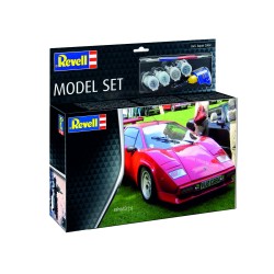 Model Set Lamborghini Countach Lp500S Revell Modelbouwpakket Met Basisaccessoires
