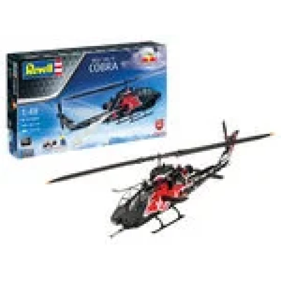 Cadeauset Flying Bulls Ah-1F Cobra Revell Modelbouwpakket Met Basisaccessoires