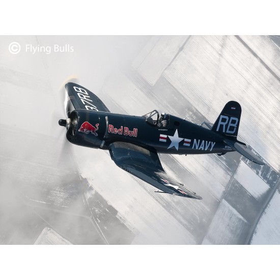 Cadeauset Flying Bulls F4U-4 Corsair Revell Modelbouwpakket Met Basisaccessoires