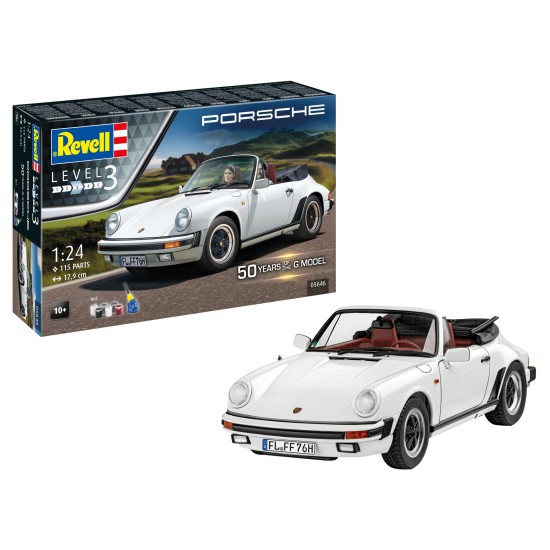 Cadeauset 50 Years Of Porsche 911 G-Model  Revell Modelbouwpakket Met Basisaccessoires