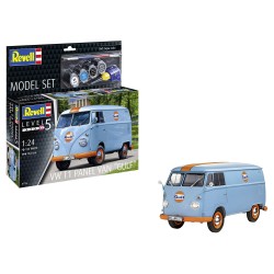 Model Set Vw T1 Panel Van (Gulf Decoration) Revell Modelbouwpakket Met Basisaccessoires