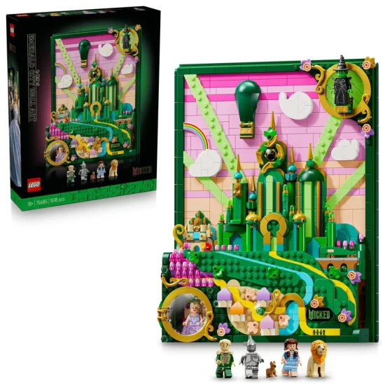 Wicked Emerald City Wandkunst