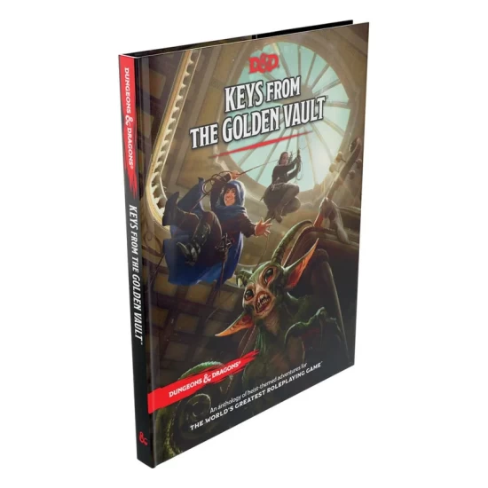 Dungeons & Dragons Rpg Adventure Keys From The Golden Vault English