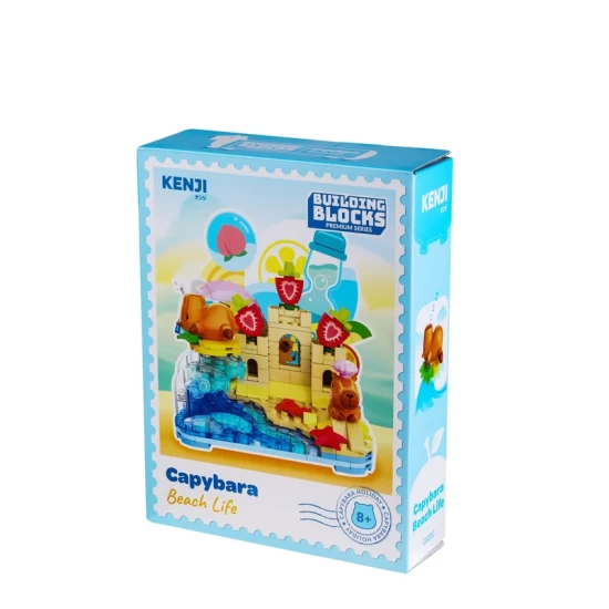 Building Blocks Capybara Beach Life