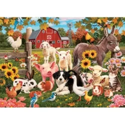 Cobble Hill Family Puzzle 350 Pieces - Family Farm