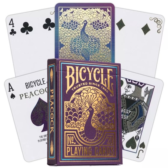 Bicycle Purple Peacock