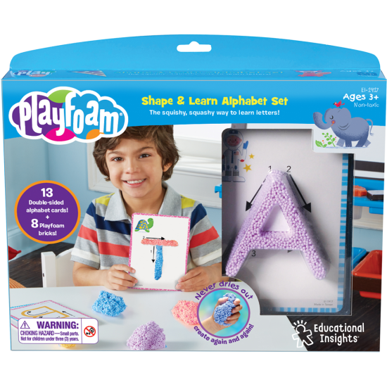 Learning Resources - Playfoam® Shape & Learn Alphabet Set