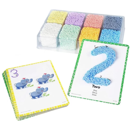 Learning Resources - Playfoam® Shape  & Learn Numbers Set
