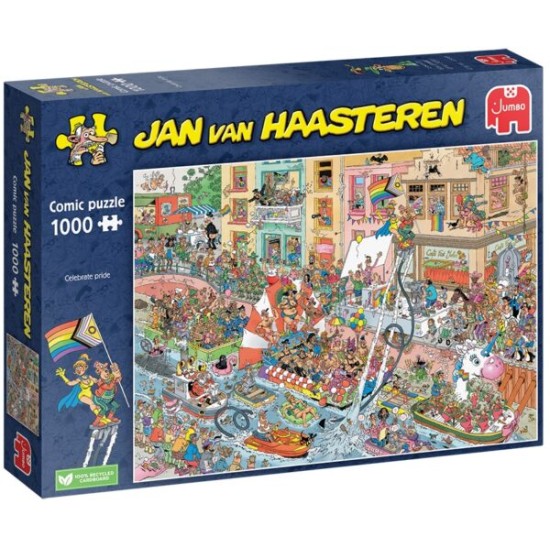 Jan Van Haasteren Legpuzzel Celebrate Pride! 1000St.