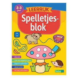 Leerrijk Spelletjesblok (2-3 J.)