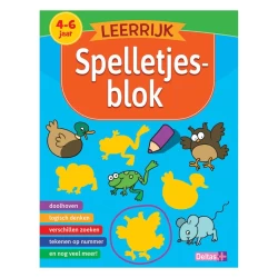 Leerrijk Spelletjesblok (4-6 J.)