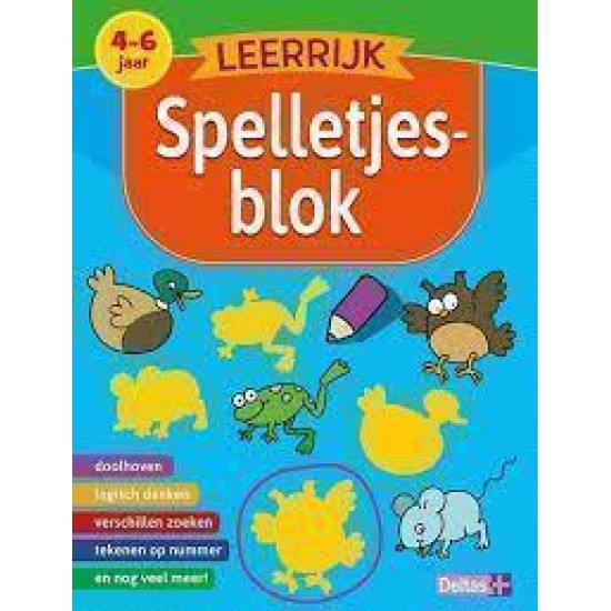 Leerrijk Spelletjesblok (4-6 J.)