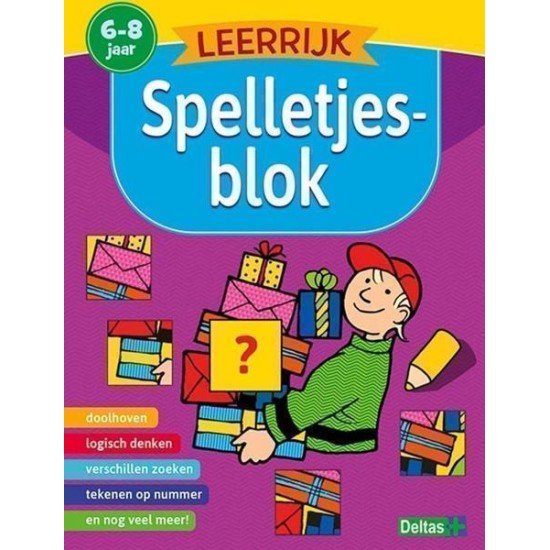 Leerrijk Spelletjesblok (6-8 J.)