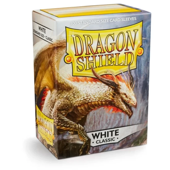 Dragon Shield Standard Sleeves - White (100 Sleeves)