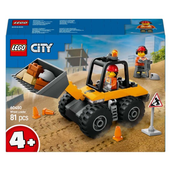 Lego City 60450 Gele Wiellader Lego City 60450 Gele Wiellader