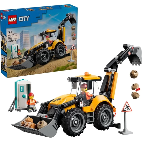 Lego City 60480 Gele Graafmachine Lego City 60480 Gele Graafmachine