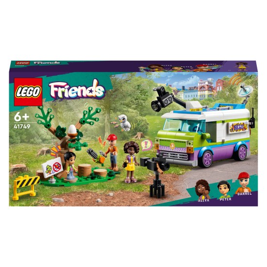 Lego Friends 41749 Nieuwsbusje