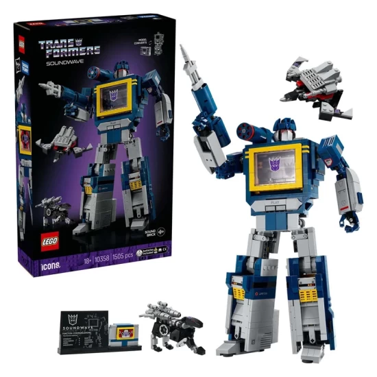 Lego Icons Transformers: Soundwave