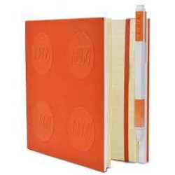 Lego Notitieboek Deluxe Met Pen Oranje