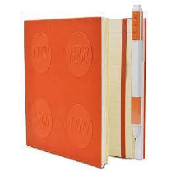 Lego Notitieboek Deluxe Met Pen Oranje