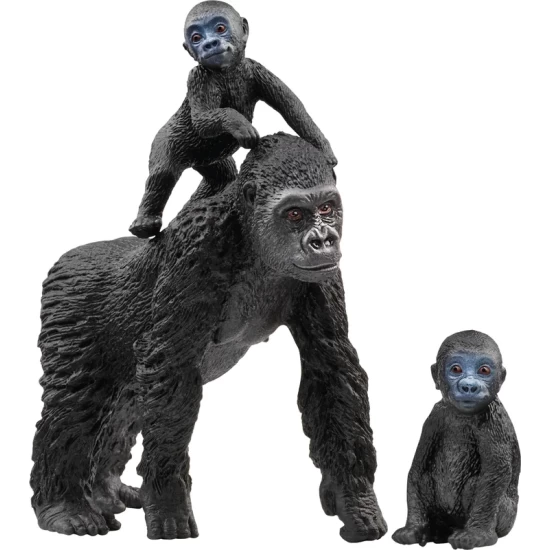 Schleich Wild Life Gorilla Family