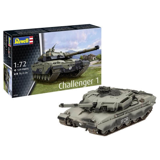 Challenger 1 Revell Modelbouwpakket
