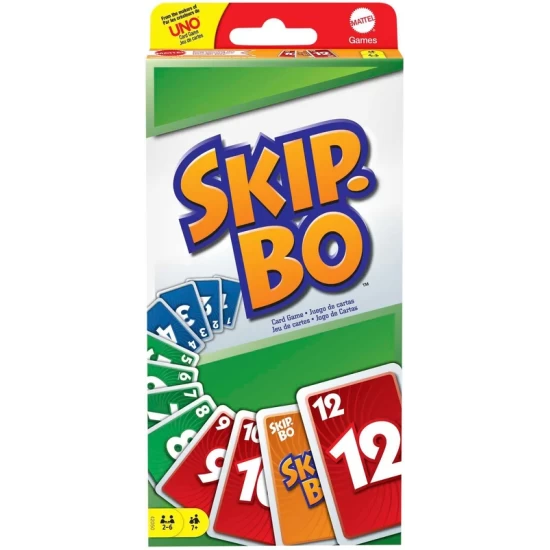 Mattel 523700 Skip-Bo 2-6 Spelers Ca. 20 Min Vanaf 7 Jaar