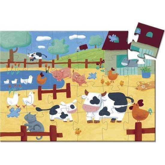 Les Vaches À La Ferme - 24 Pcs
