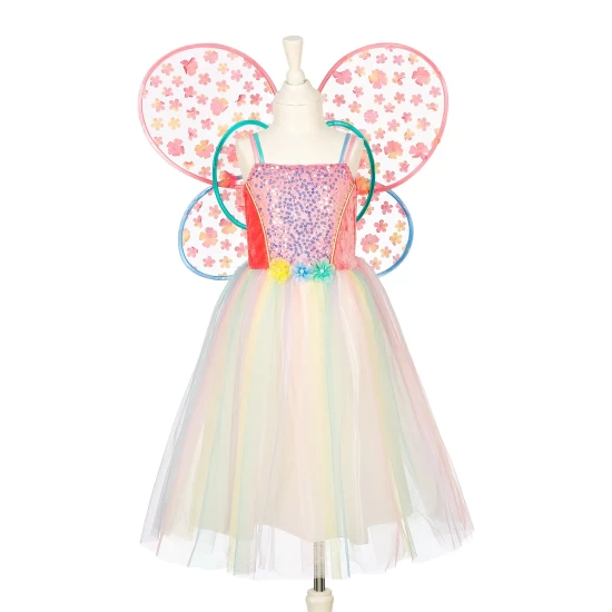 Flora Jurk + Vleugels 3-4 Jaar 98-104 Cm (1 Set)