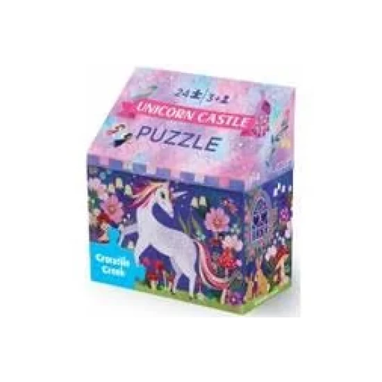 24 Pc Puzzle/Unicorn Castle - 3Y+