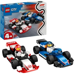 Lego City 60464 F1 Williams Racing En Haas F1 Raceauto's Lego City 60464 F1 Williams Racing En Haas F1 Raceauto's