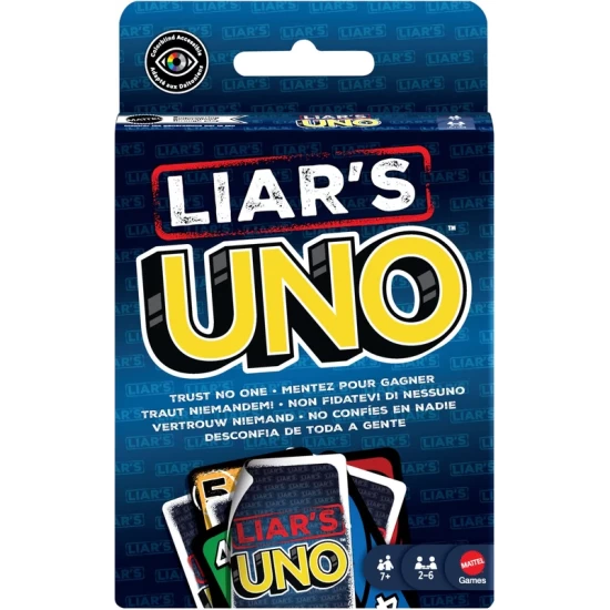 Liar's Uno Card Game Liar's Uno Card Game