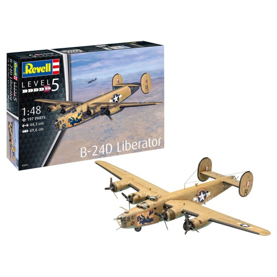 B-24D Liberator Revell Modelbouwpakket