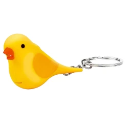 Sleutelhanger Vogel Met Licht En Geluid 6 Assorti Sleutelhanger Vogel Met Licht En Geluid 6 Assorti