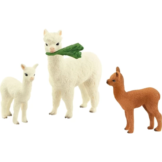 Schleich Wild Life 42544 Alpacafamilie